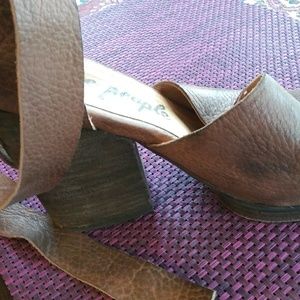 Free people platform shoes